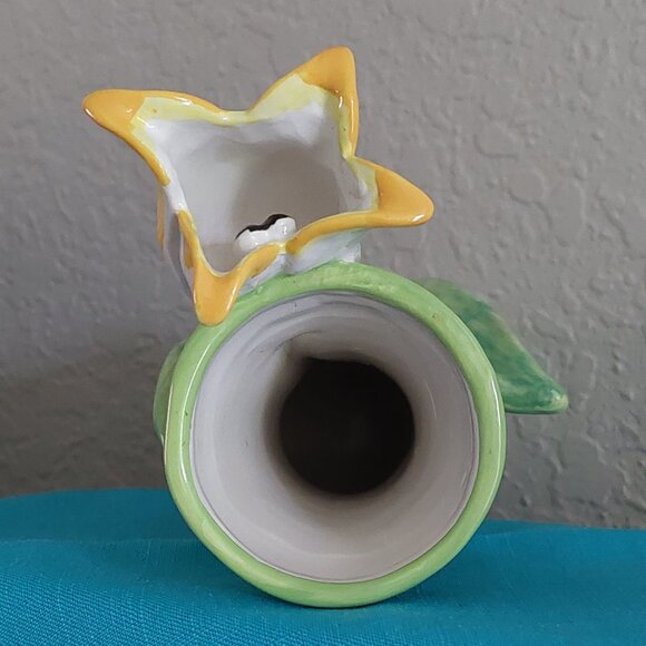 Dana Gibson Vintage Tulip Porcelain Vase - Picture 10 of 12